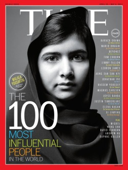 halftheskymovement:   Malala’s on the cover