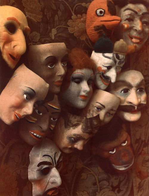 secretcinema1: Masks, Boston, 1966, Marie Cosindas