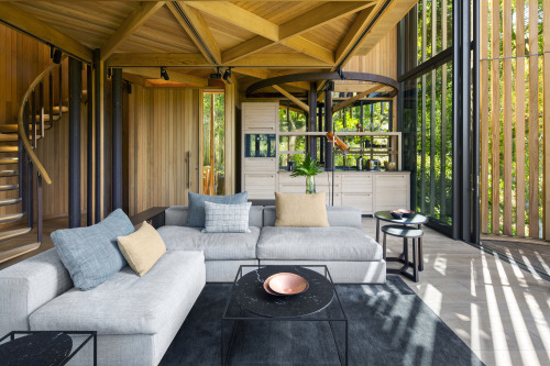 keepingitneutral:  “Constantia Treehouse,”  Paarman Family Estate,   Cape Town, South Africa,Malan Voster Architects