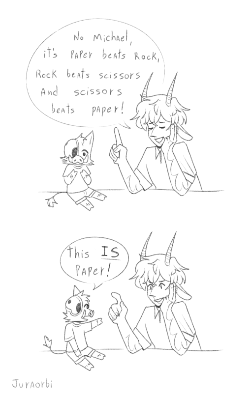How Do U Play Rock Paper Scissors With Hooves?