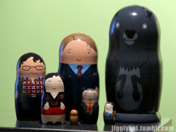 Jigglykat:  This Is My Design I’ve Been Wanting To Do Hannibal Nesting Dolls For