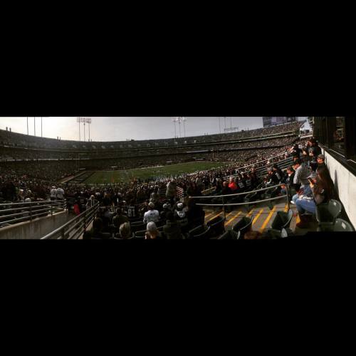 Oakland Raiders vs Carolina Panthers 11/27/2016. Oakland Raiders 37 Panthers 34 Raiders move to 9-2 on the season! Beautiful day and a great game!  (at Oakland-Alameda County Coliseum)