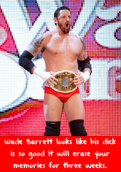 wwewrestlingsexconfessions:  Wade Barrett