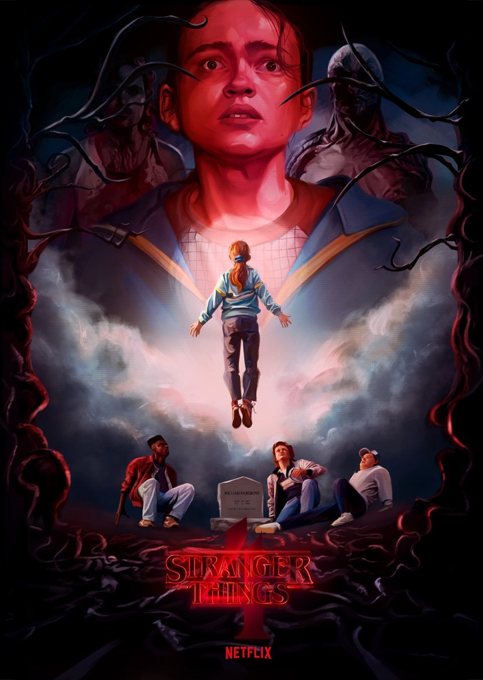 Stranger Things 4 - Created by Hannah Gillingham You can follow the artist on Instagram and Twitter.