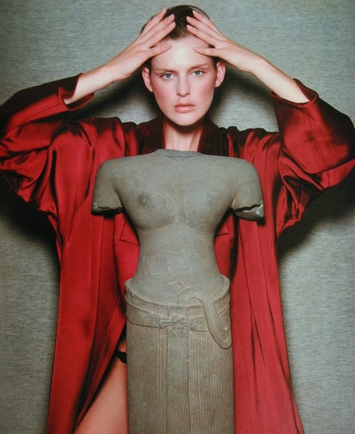 aleworldaddict:  ‘The World of Joyce’  Stella Tennant by Inez & Vinoodh for Joyce Magazine Autumn 1997