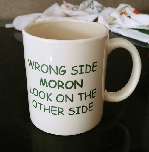 thejonymyster:shiftythrifting:This is arguably me and my friends’ best thrift find ever.