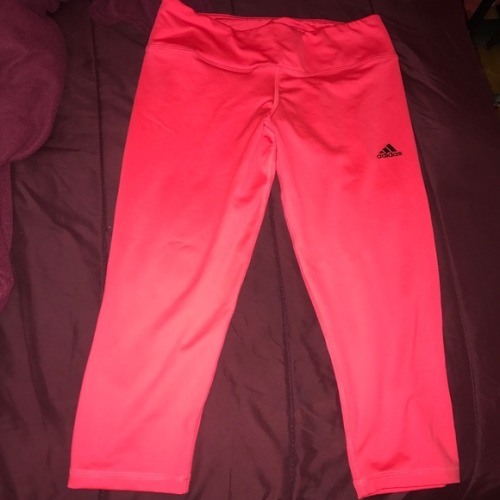 I just added this listing on Poshmark: Adidas workout Capri leggings. https://poshmark.com/listing/5