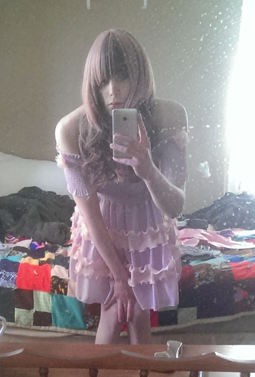 cdisabel: sissyjessystuff:Very new at tumblr, but here’s my sissy crossdressing self! Do you think s