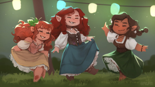 ･ﾟ✧*:･ﾟ✧ Girls night!!  ･ﾟ✧*:･ﾟ✧Ft. Leanna (@pistachiozombie), Míya, Blossom (@stardryad)