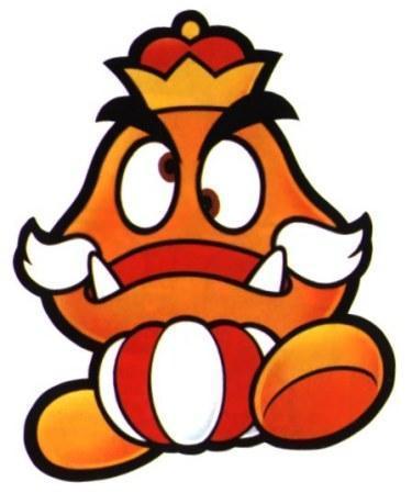 goomba-watch:Bow down to the all powerful Goomba king! None compare to him! He’s lead us the Goomba 