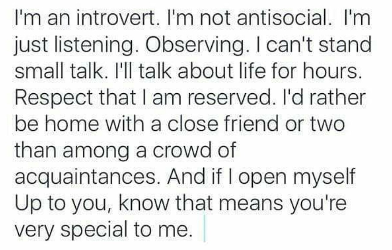 introvertproblems:  Like or Reblog if you can relate to any of These!JOIN THE INTROVERT
