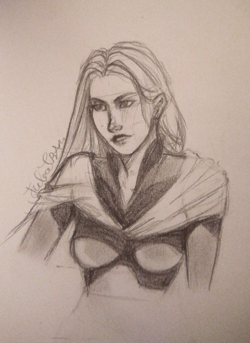 I was trying to imagine how Manon would be if she was raised and treated as Crochan wicthling. But I