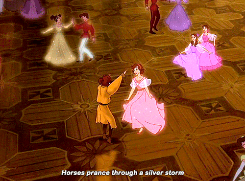 beyonceknowless:  Dancing BearsPainted WingsThings I almost rememberAnd a song someone singsOnce upon a DecemberANASTASIA (1997)