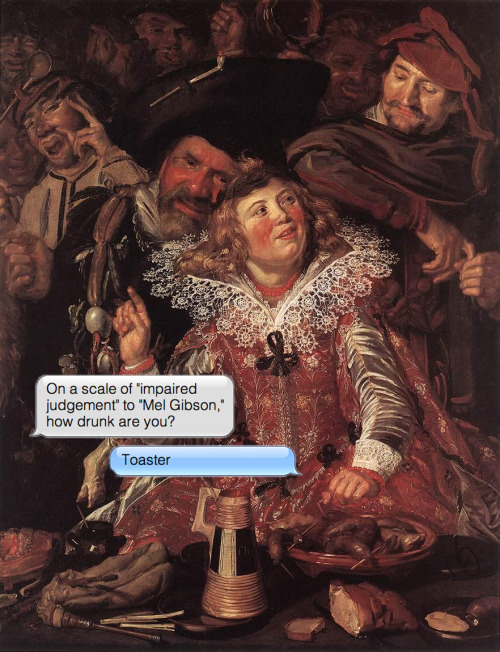 ifpaintingscouldtext:  Frans Hals | Shrovetide Revellers | c.1615