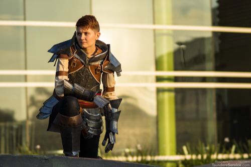 tsunserv: A few shots of Krem from Dragon Age: Inquisition by @tobie1kenobi at AX 2015 in a SoCal su