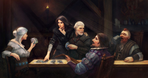 trial-of-the-grasses:Gwent“Invented by dwarves and perfected over centuries of tavern table play, Gw