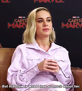 briedaily:Brie talking about Carol and her human flaws.