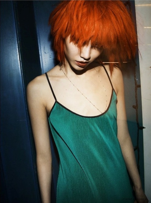 jinxproof:Soo Joo Park i-D Magazine (Summer 2013) ph. Mark Sarai
