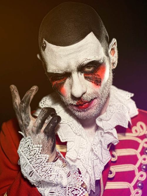 asylum-art-2:   					Portraits of scary clowns by photographer Eolo Perfido The frightening Clownville series, created by photographer Eolo Perfido in collaboration with the make-up artist Valeria Orlando Via: ufunk.