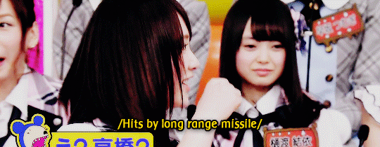 mochichan00:SKE’s 17 yrs old Ruka being savage to the senpais