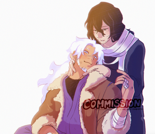 erasercloud commission for @ichor-and-symbiosis! ⛅️