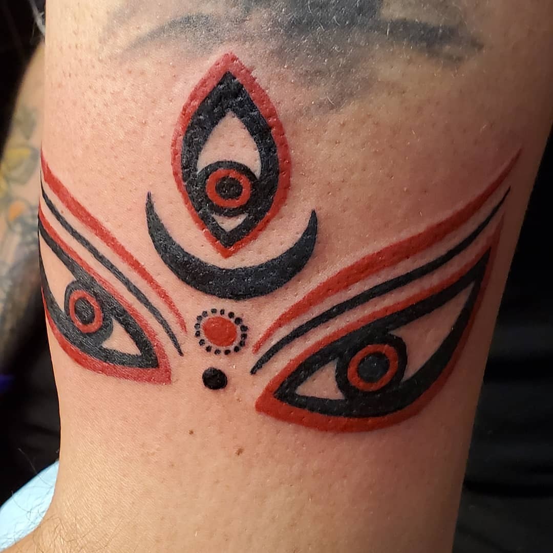 Kali Back Tattoo