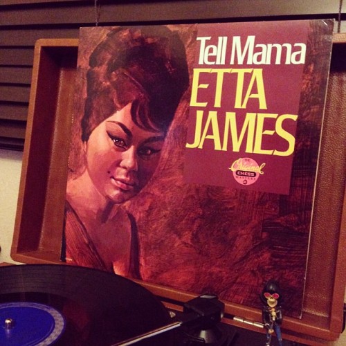 igaoaka:  #キイテイルオンガクハコレ♫ #nowplaying #vinyl #EttaJames 