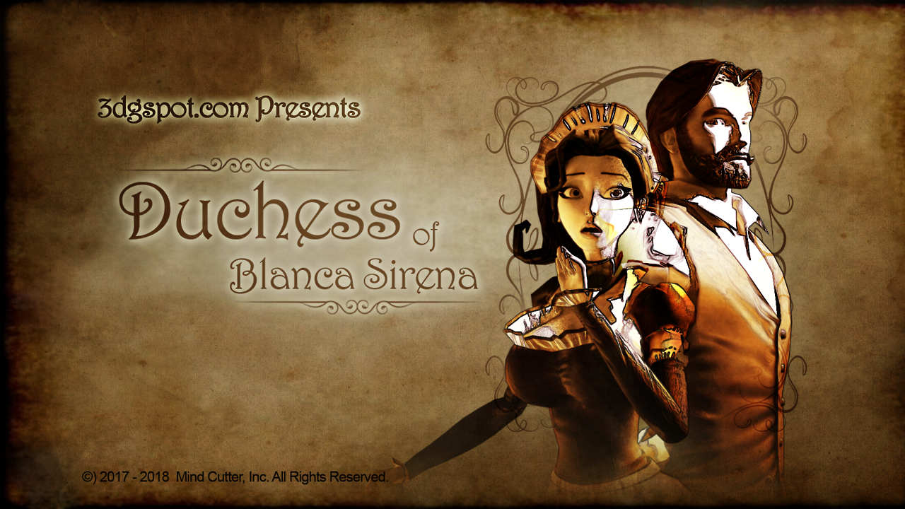 3dgspot: “Duchess of Blanca Sirena” - 3dgspot.com first interactive adult movie. 