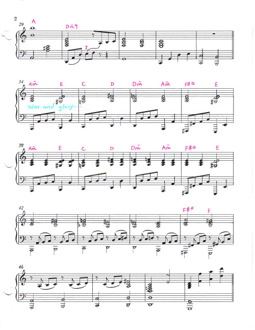 waltzforluma:  Arranging the Music for “It’s Over, Isn’t It?”I had the great pleasure of arranging and performing “It’s Over, Isn’t It?” for the episode Mr. Greg. This was my first time being involved at the early stages of a lyrical