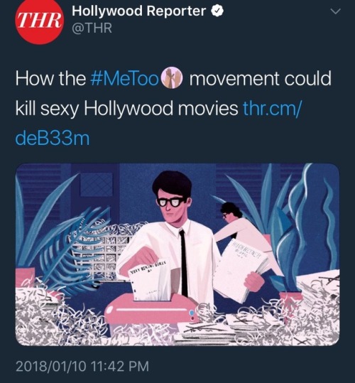 ahjareyn:I’m sorry, but if you think you can only make a sexy Hollywood movie by infringing on a wom