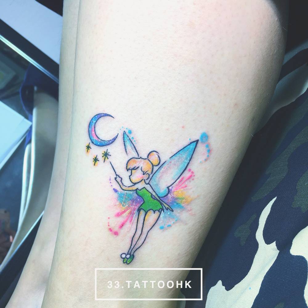 Tinkerbell | The stick-on Tinkerbell tattoo I got at MGM | skittles602 |  Flickr