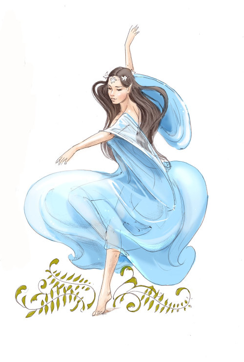 silveth: Luthien’s dance by ~Ngaladel