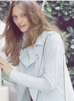 sfilate:  Sasha Pivovarova for Gant S/S 2014