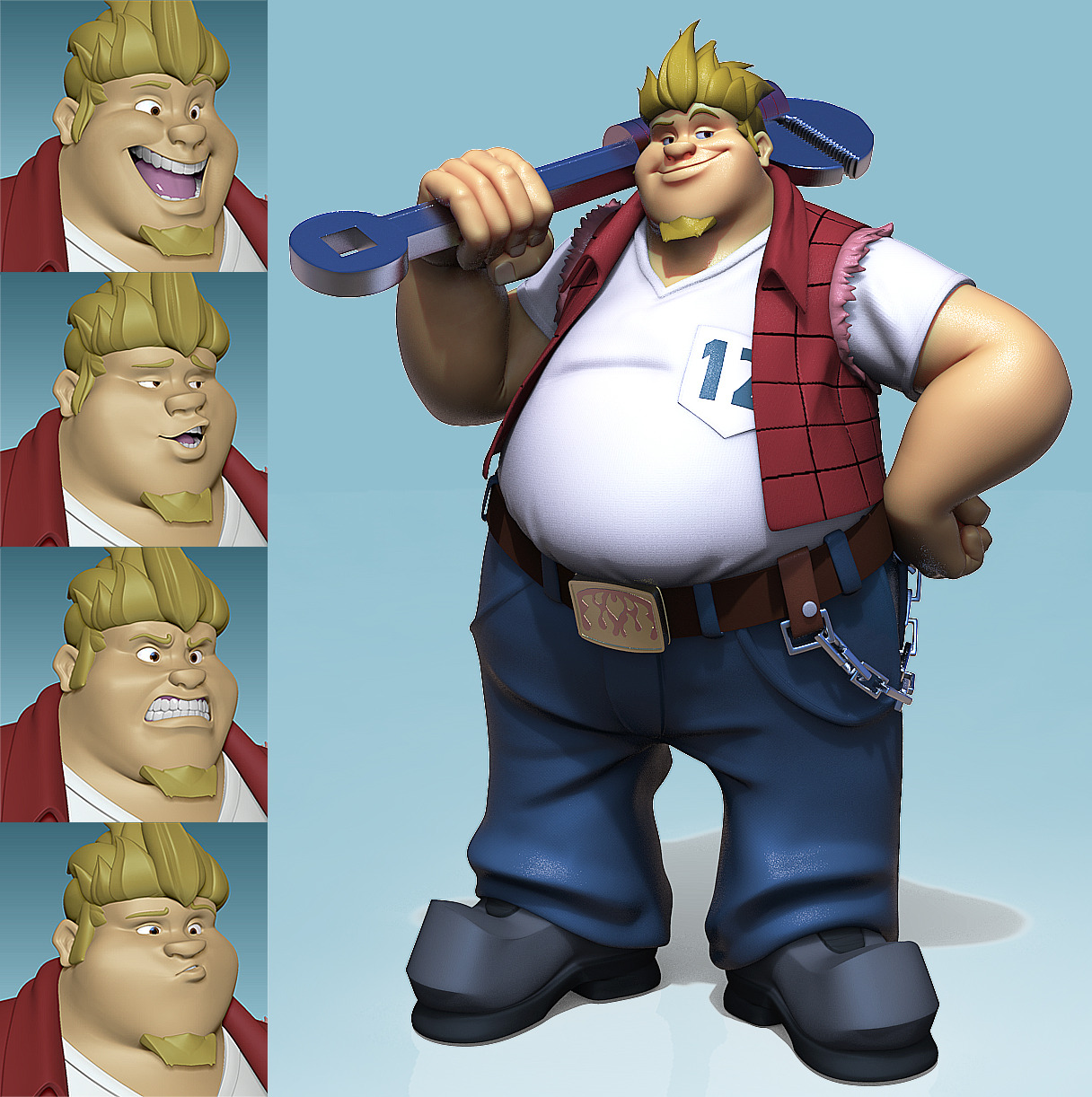 jodypschaeffer:  lemurfeature:  3D Coop (character from the late great show Megas
