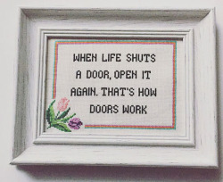 sixpenceee:  A compilation of interesting cross-stitches from here