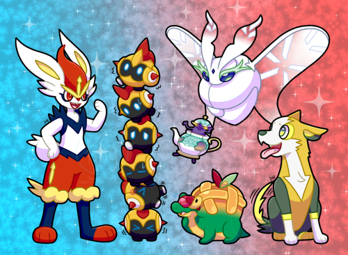 The final picture, this time for Gen 8! It’s been quite a long road to get here, haha!This team is B