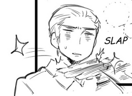 tiravel:  Let’s give Germany some credit here; he just slapped one of Italy’s sparkles out of the dang panel 