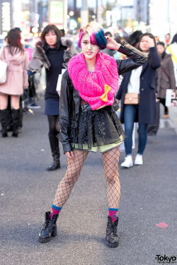 tokyo-fashion:  19-year-old Rikarin (check