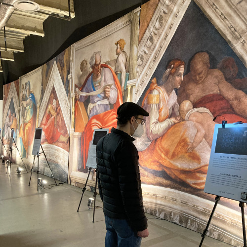 #GettingInspired: I recently attended “Michelangelo’s Sistine Chapel: The Exhibition”, which consist