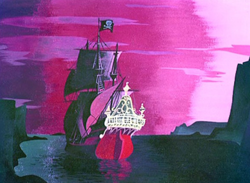 Peter Pan concept art by Mary Blair