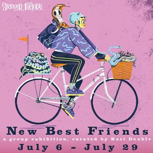 SOON! @strangerfactory, Albuquerque, New Mexico! Very honored to be a part of this group show curate