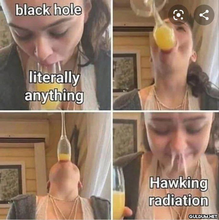 black hole literally...