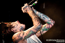 mitch-luckers-dimples:  SUICIDE SILENCE @ GHOSTFEST 2011 by Claire Simmons on Flickr. 