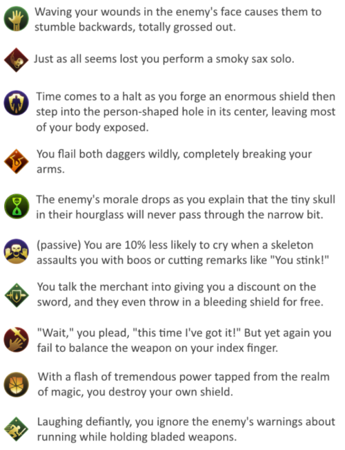 incorrectdiscworldquotes:bangontarget:[x]I am fairly certain Rincewind has done all of these.