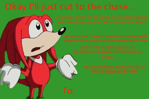 notanothersonicblog:Need to win over someone or just show them how much you love them? Here are some