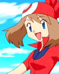 naetoruna:  Pocket Monsters main characters - Haruka.                     