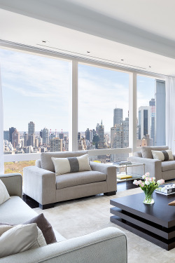 livingpursuit:  Breathtaking Apartment in New York | Source 