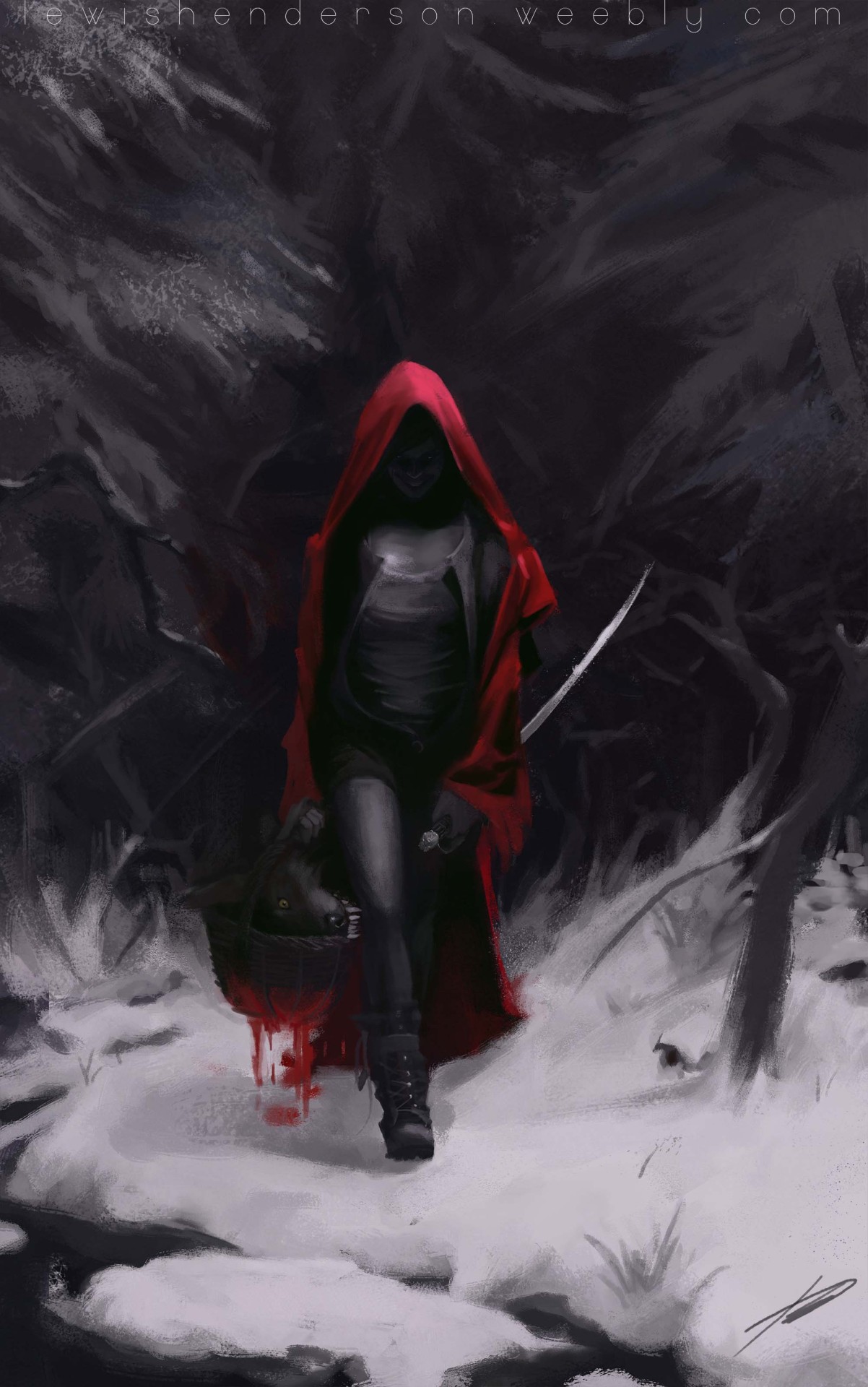 sirillustration:  Lewis Henderson (me) Had this random idea of what (not so little)