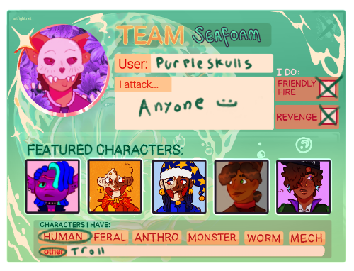 Guys I'm On Art Right Btw Please Attack Me