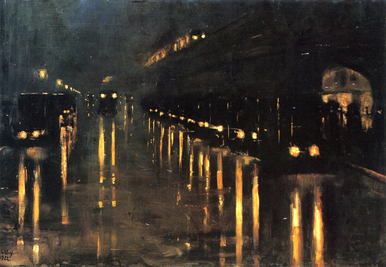 dappledwithshadow:  Nollendorf Platz, BerlinLesser Ury1922  